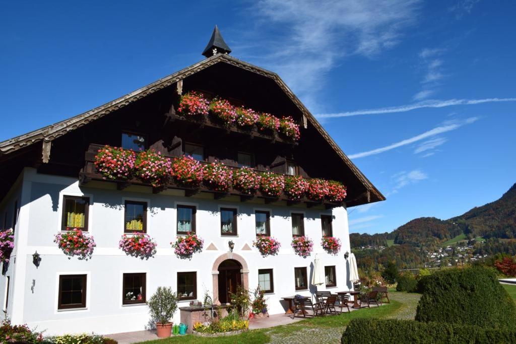 Pension Hohenau Hotel Fuschl am See Exterior foto